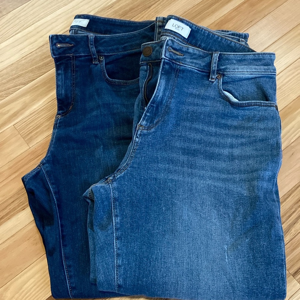 LOFT Outlet jeans bundle size 10